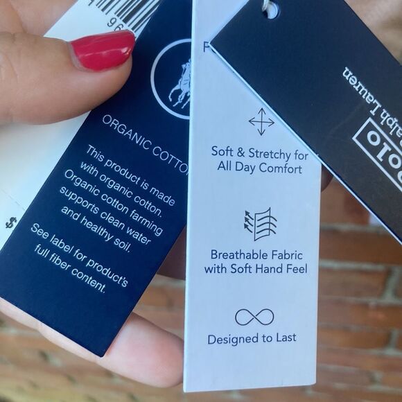 Polo by Ralf Lauren Seamless Organic Cotton Nude Bra- Polo Essentials- Clay - Picture 8 of 10